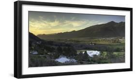 Franschhoek, Western Cape, South Africa, Africa-Ian Trower-Framed Photographic Print