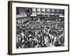 Frantic Day at the New York Stock Exchange During the Market Crash-Yale Joel-Framed Photographic Print