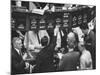 Frantic Day at the New York Stock Exchange During the Market Crash-Yale Joel-Mounted Photographic Print