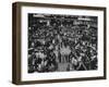 Frantic Day at the New York Stock Exchange During the Market Crash-Yale Joel-Framed Photographic Print