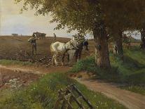By the River, Apperup-Frants Henningsen-Stretched Canvas
