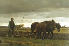 The Ploughman-Frants Henningsen-Giclee Print