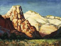 Canyon Landscape-Franz Arthur Bischoff-Stretched Canvas