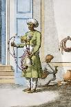 A Sarinda, or Hindostan Type Violin, from 'Costumes of India' by E. Orme, 1804 (Coloured Etching)-Franz Balthazar Solvyns-Framed Giclee Print