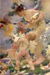 The Angel of the Birds, 1910 (Oil on Canvas)-Franz Dvorak-Giclee Print