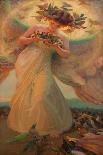 Spring. Circular, 1917-Franz Dvorak-Giclee Print