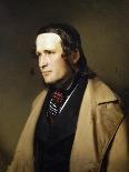 Portrait of Anton Diabelli, Seated Half Length, 1842 (Watercolour Heightened with White on Paper)-Franz Eybl-Giclee Print