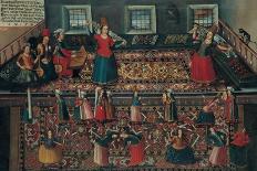 A Scene from the Turkish Harem, Second Half of the 17th C-Franz Georg Hörmann-Mounted Giclee Print