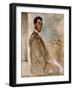 Franz Heinrich Corinth, the Artist's Father, 1888-Lovis Corinth-Framed Giclee Print