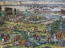 Charles V's Army Against Tunis, 1535-Franz Hogenberg-Giclee Print