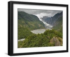 Franz Josef Glacier, Westland, UNESCO World Heritage Site, South Island, New Zealand, Pacific-Schlenker Jochen-Framed Photographic Print