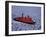 Franz Josef Land, Aerial View of Russian Nuclear-Powered Icebreaker 'Yamal' in Sea-Ice, Russia-Allan White-Framed Photographic Print