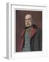 Franz Joseph Austrian Emperor in Old Age-Leopold Horowitz-Framed Art Print