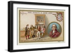 Franz Joseph Gall, German Neuroanatomist and Physiologist-null-Framed Giclee Print