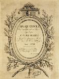 Title Page of Score for Twelve Songs-Franz Joseph Haydn-Giclee Print