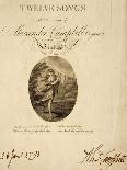 Handwritten Score for Arie for Luigia Polzelli-Franz Joseph Haydn-Framed Giclee Print