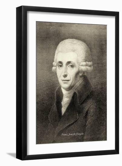 Franz Joseph Haydn-null-Framed Art Print