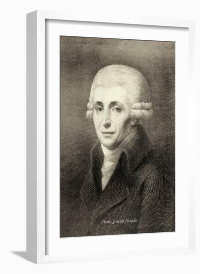 Franz Joseph Haydn-null-Framed Art Print