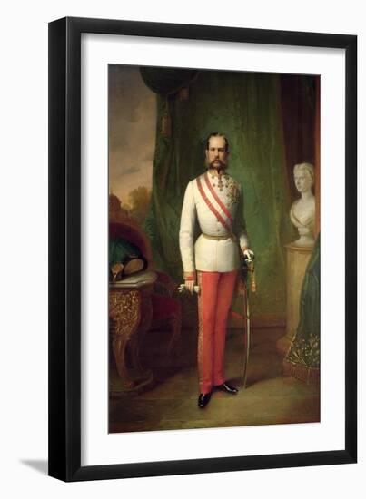 Franz Joseph I, Emperor of Austria and King of Hungary-Franz Russ-Framed Giclee Print