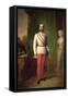Franz Joseph I, Emperor of Austria and King of Hungary-Franz Russ-Framed Stretched Canvas