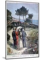 Franz Joseph I, Emperor of Austria, on a Visit to France, 1894-Jose Belon-Mounted Giclee Print