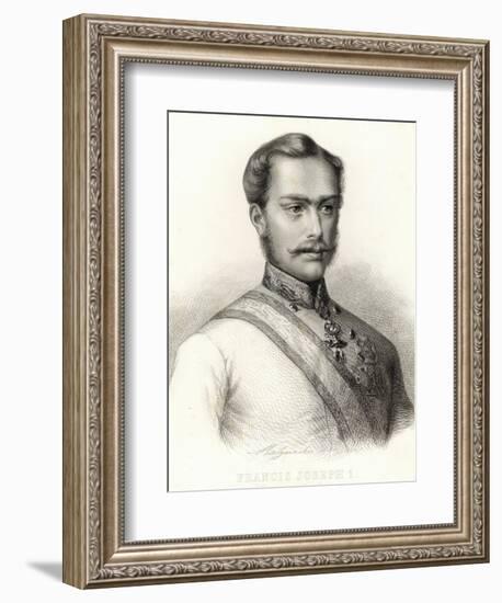 Franz Joseph I, Emperor of Austria-null-Framed Giclee Print