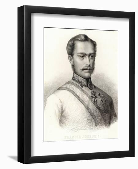 Franz Joseph I, Emperor of Austria-null-Framed Giclee Print