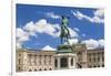 Franz Joseph Statue and Hofburg (Imperial) Palace, Vienna, Austria-Peter Adams-Framed Photographic Print