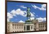 Franz Joseph Statue and Hofburg (Imperial) Palace, Vienna, Austria-Peter Adams-Framed Photographic Print