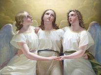 The Three Guardian Angels-Franz Kadlik-Stretched Canvas