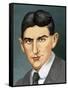 Franz Kafka (1883-1924). Czech Writer in German Language. Portrait-null-Framed Stretched Canvas