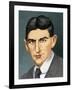 Franz Kafka (1883-1924). Czech Writer in German Language. Portrait-null-Framed Giclee Print