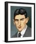 Franz Kafka (1883-1924). Czech Writer in German Language. Portrait-null-Framed Giclee Print