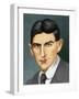 Franz Kafka (1883-1924). Czech Writer in German Language. Portrait-null-Framed Giclee Print