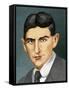 Franz Kafka (1883-1924). Czech Writer in German Language. Portrait-null-Framed Stretched Canvas