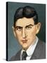 Franz Kafka (1883-1924). Czech Writer in German Language. Portrait-null-Stretched Canvas