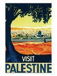Visit Palestine-Franz Kraus-Laminated Art Print