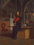 Friedrich Wilhelm IV, King of Prussia, in His Office at Berlin Schloss, after 1846-Franz Kruger-Giclee Print