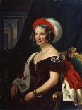 Portrait of Queen Frederica of Hanover, (1778-184), 19th Century-Franz Kruger-Giclee Print