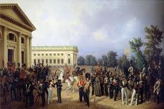 The Imperial Russian Guard in Tsarskoye Selo in 1832, 1841-Franz Kruger-Giclee Print