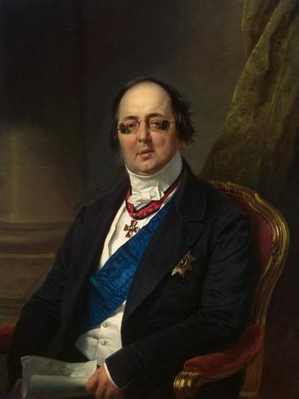 Portrait of Count Alexander Kushelev-Bezborodko, 1851-1852