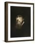 Franz Lenbach, self portrait-Franz Seraph von Lenbach-Framed Giclee Print