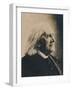 'Franz Liszt', (1811-1886). Hungarian pianist and composer, 1894-1907-Unknown-Framed Photographic Print