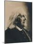 'Franz Liszt', (1811-1886). Hungarian pianist and composer, 1894-1907-Unknown-Mounted Photographic Print