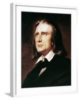 Franz Liszt (1811-1886)-Wilhelm Von Kaulbach-Framed Giclee Print