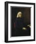 Franz Liszt, 1886-Mihály Muncácsy-Framed Giclee Print