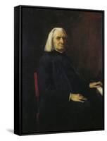 Franz Liszt, 1886-Mihály Muncácsy-Framed Stretched Canvas