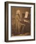 Franz Liszt at the Piano-null-Framed Giclee Print