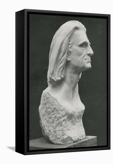 Franz Liszt by Max Klinger-Max Klinger-Framed Stretched Canvas