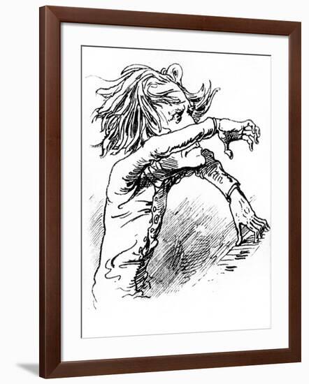 Franz Liszt - caricature-Janos Janko-Framed Giclee Print